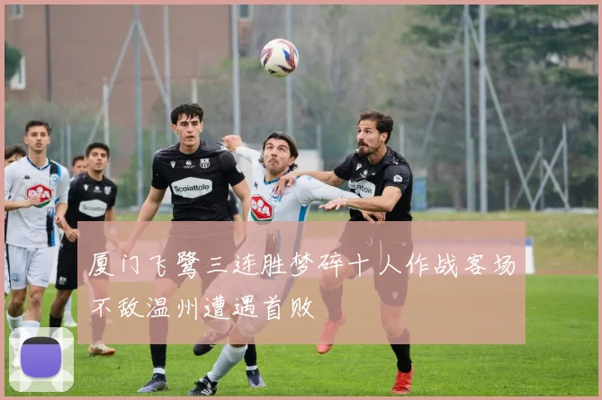 厦门飞鹭三连胜梦碎十人作战客场不敌温州遭遇首败